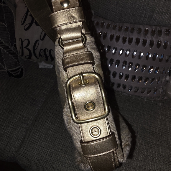 Coach Gold Hobo Bag - Picture 6 of 10